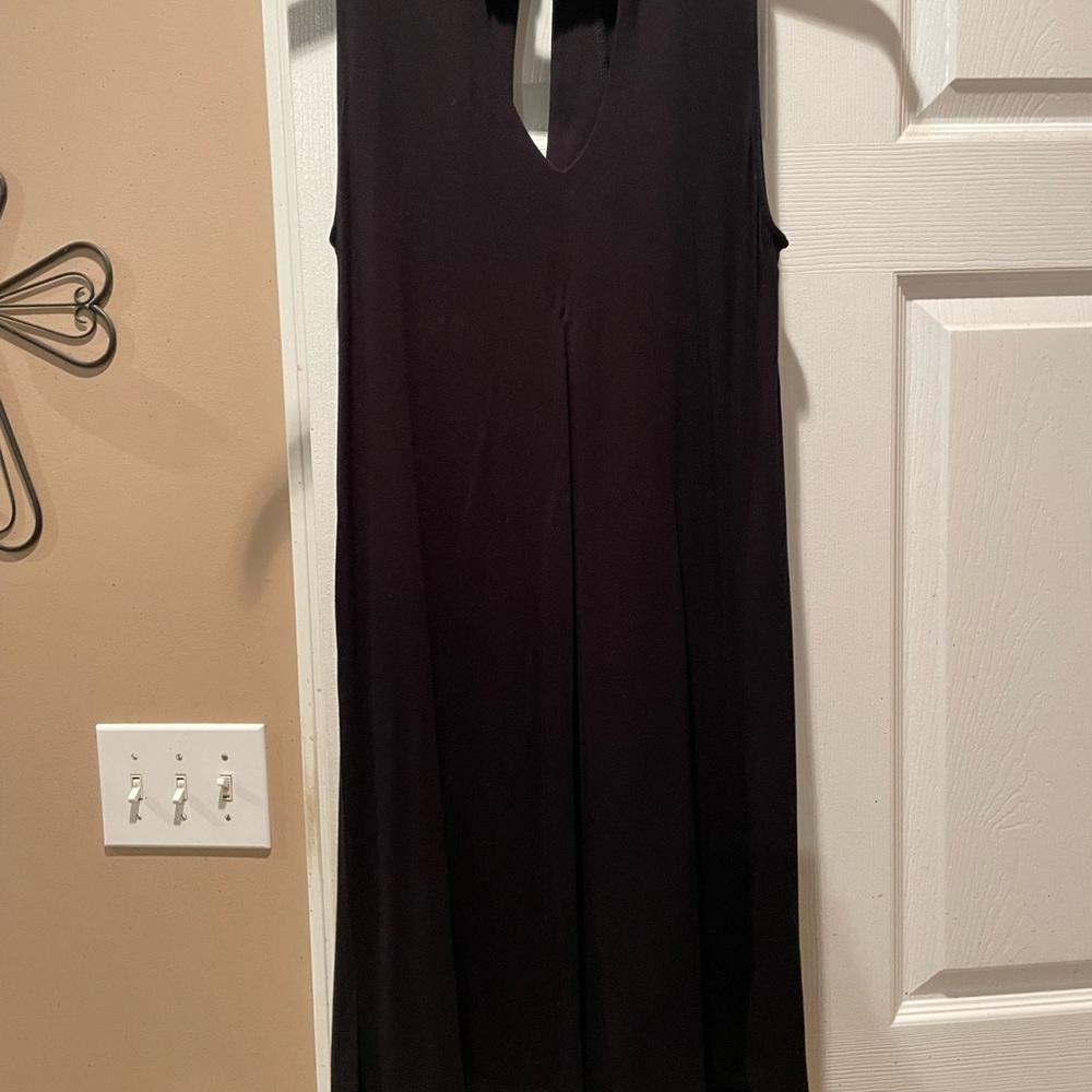 Black swing dress